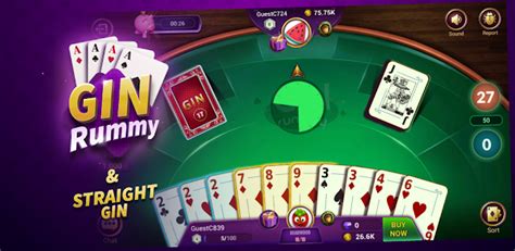 Online Gin Rummy .